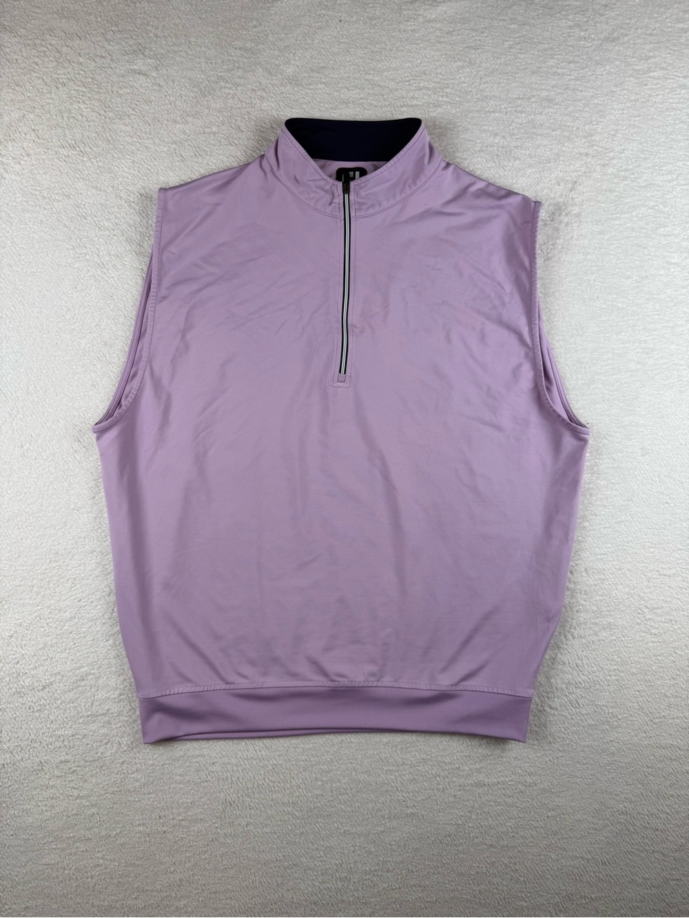 Footjoy Golf Performance 1/2 Zip Vest Gather Lavender Men’s Size XL Golf